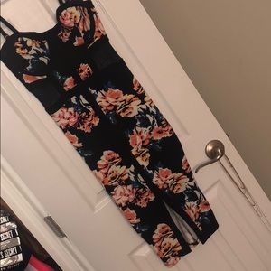 Material Girl Flower Body Con Dress